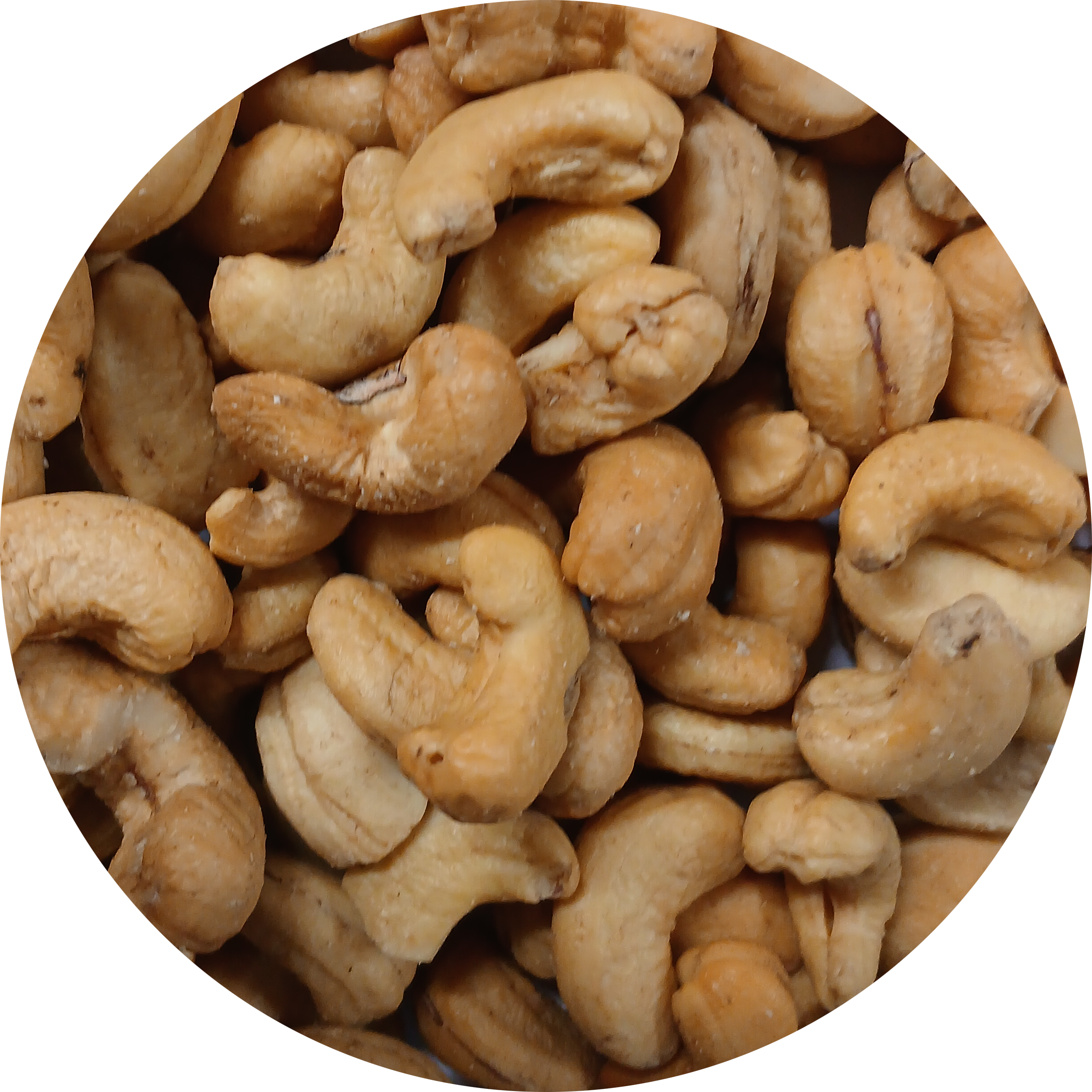 Cashewnoten gebrand zonder zout